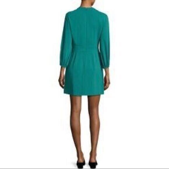 Tibi Savana Crepe Shift Dress‎ Size 4 New with Tags - Picture 4 of 6